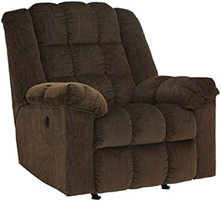 Signature Design by Ashley Ludden Power Rocker Recliner Cocoa
