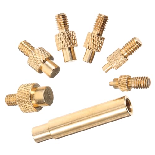 SKISUNO Brass Heat Set Insert Tool for 3d Printing, Insert Tips for Soldering Irons with Streamlined Design, Simplifies 