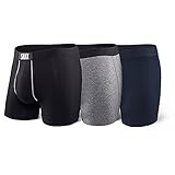 SAXX Men's Underwear Ultra Boxer Fly 3-Pack Classic Ultra Underwear - X-Large