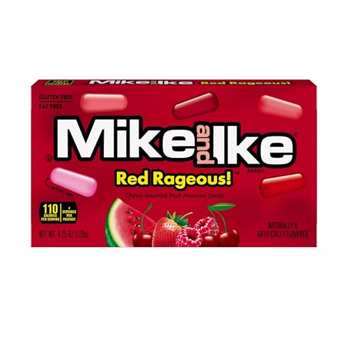 Mike and Ike Red Rageous caja 4.25 oz miniatura 1