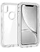 Coolden Hybrid Clear Phone Case for iPhone XR (6.1"), Heavy Duty Protective Dual Layer Shockproof Case with Hard PC Bumper & Soft TPU Back for Apple iPhone XR (2018 Release) – Transparent