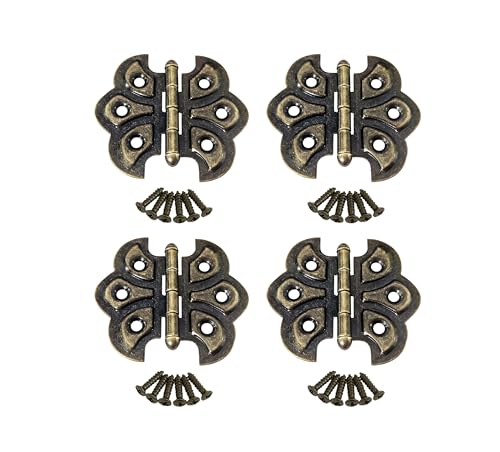 QCAA Butterfly Hinge, 4 Pack
