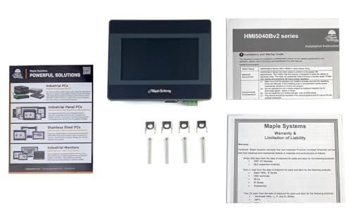 Image of HMI5040Bv2-4.3 inch Display Standard Series HMI, Plastic Charcoal Grey