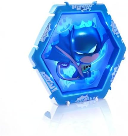 Miniatura 8 de WOW! PODS DC Comics - Figura de superhéroe con cabeza de bobbling, juguete coleccionable (Batman metálico), multicolor