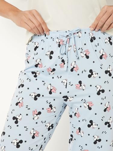 Image of Max Women Mickey & Minnie Printed Knit Pyjamas