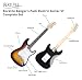Rocktile Banger - Pack de 7 piezas, guitarra eléctrica, sunburst