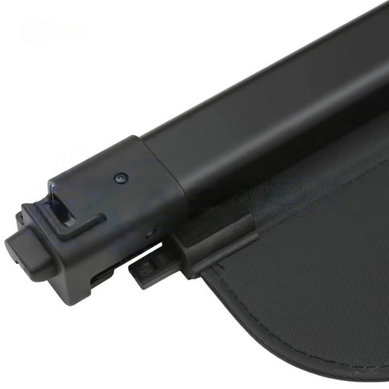 Cubierta de carga para maletero de BMW X3 F25 2010-2017 persiana enrollable negra 2