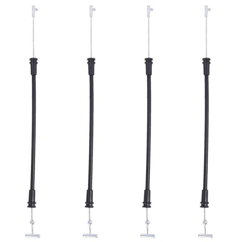 Cable de manija de puerta exterior delantera para Smart Car Forfour 454 pack de 4 piezas