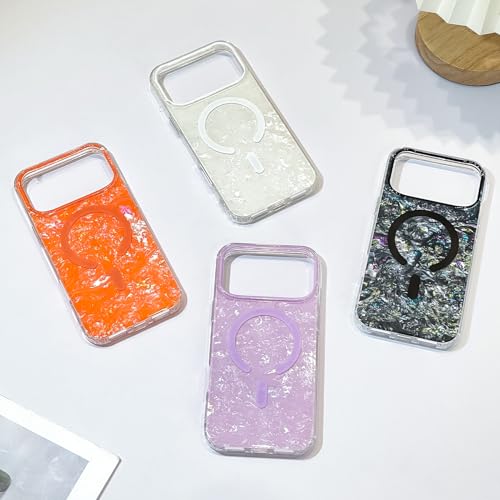 Coque antichoc iPhone 17 Pro MagSafe brillante et résistante
