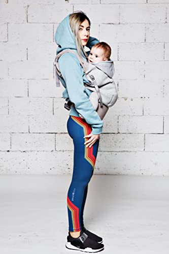 Love Radius HoodieCarrier Pack évolution 0-36+ - Porte bébé physiologique naissance à 20 kg - Sensation écharpe de portage - Capuche intégrée - Cale-tête et réhausseur inclus - Gris Athlétique Cover