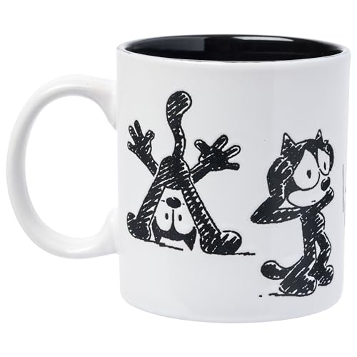 Taza cerámica 20 oz Felix the Cat diseño Silver Buffalo miniatura 3