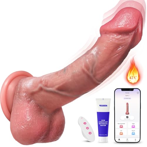 Caravosh Thrusting Dildo 8.7'' with Remote and Heating