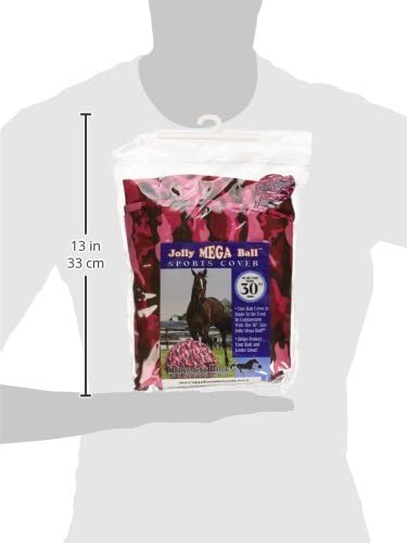 Miniatura 4 de Horsemen's Pride Cubierta Mega Ball de 30 pulgadas para caballos, patrón de camuflaje rosa (C430 PC)