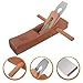 Mikikit Woodworking Hand Planer Trimming Flat Plane Edge Hand Tool Carpenter Woodcraft Smoothing Polishing Tool