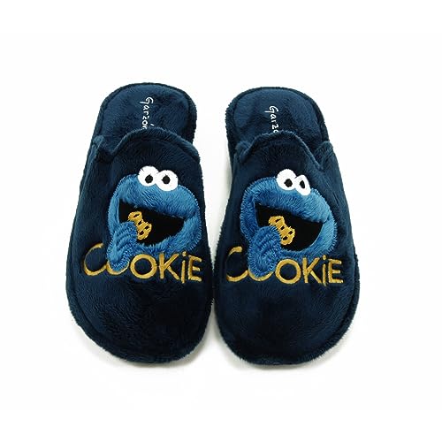 GARZON - Zapatilla de ir por casa Monstruo de las Galletas marino Hombre color: MARINO talla: 43