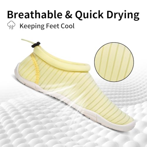 Image of Mishansha Womens Barefoot Water Shoes Wide Toe Box Swim Shoes Quick Dry Non Slip