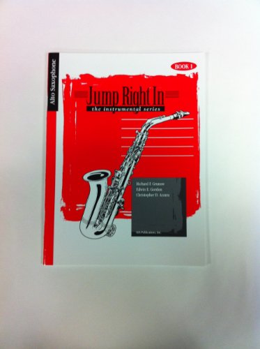 Jump Right In, Alto Saxophone, the instrumental series, CD + book 1