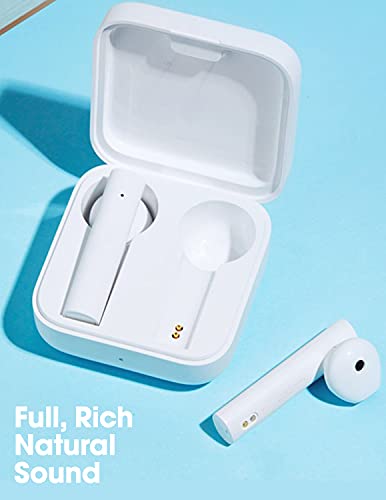 XIAOMI Mi True 2 Basic Écouteurs Intra-Auriculaires sans Fil Bluetooth avec boîtier de Charge Blanc