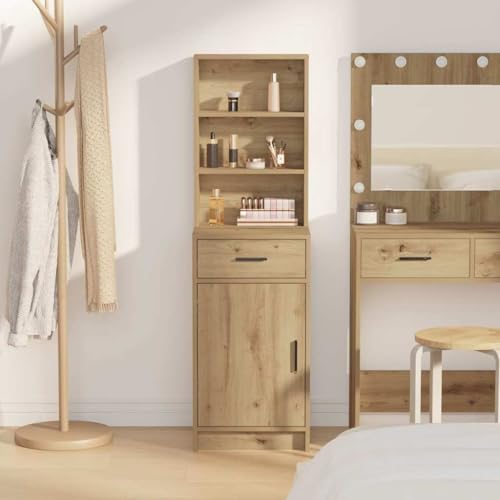 Mueble alto de roble Artisan para organizar tu salón o pasillo con elegancia 5