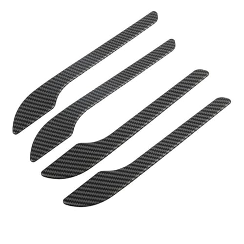 Accessoire poignée de porte Tesla carbone mat look sport