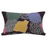 ➤ Tamaño de la funda de almohada rectangular: 40x60 cm (16x24 pulgadas), los colores brillantes y vivos con una variedad de patrones agregarán vitalidad a su vida.