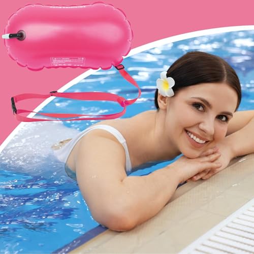Boya de natación para aguas abiertas ideal para entrenamiento en lagos y snorkel 6