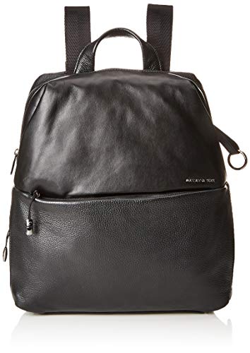 Mandarina Duck Athena  Mochila para Mujer  Negro  Nero Black   10x21x28.5 cm