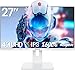 Gawfolk 27 Zoll 4K Gaming Monitor IPS, PC Bildschirm 160Hz UHD 3840 x 2160p, Computermonitors for Home & Office, HDMI 2.1, DP 1.4，weiß