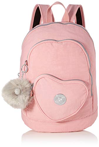 Kipling HEART BACKPACK: Mochila escolar  9 liters  Rosa  BRIDAL ROSE