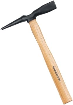 Radnor Model WH-20 Wood Handle Chipping Hammer With Cone and Chisel