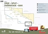 sportbootkarten ostsee  Sportbootkarten Satz 8: Adria 2 (Ausgabe 2019/2020): Zirje - Split - Dubrovnik - Bar