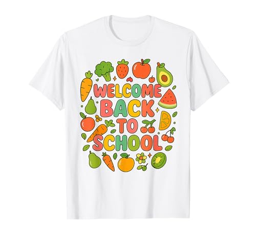 Welcome Back to School Funny Food Cafeteria Humor Meme T-Shirt