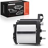 A-Premium Rear Left Driver Side Interior Door Handle Compatible with Ford Explorer 2006-2010, Explorer Sport Trac & Mercury Mountaineer, Black Bezel with Chrome Lever, Replace# 6L2Z78266B41BE