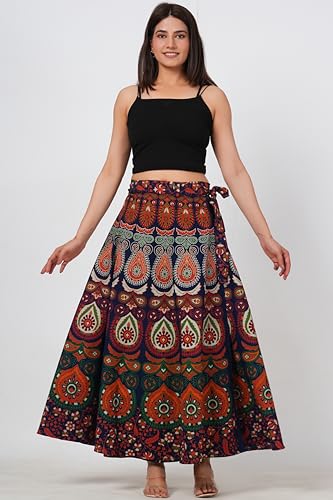 BROWN SAND brown cotton skirt – image 4