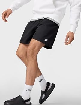 Nike M Nk Club Flow Men's Shorts, Black/White, FN3307-010, M