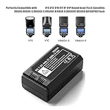 Lithium Battery 7.2V/4000mAh VB26A ，Compatible for Godox，for V1S V1C V1N V1F V1O VB26A V860III，Round Head Flash Speedlite(1pcs) - Image 5