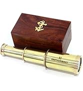 Nautical Replica Hub Antique 3 Folding Telescope Walking Stick Arine - View #9