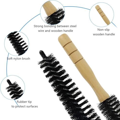 Image of Washing Machine Cleaner Brush - Long, Flexible & Bendable Cleaning Brush for Deep Cleaning Dust & Dirt