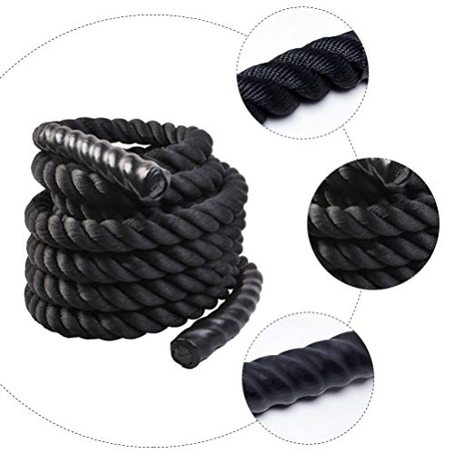 Corda De Fitness Pular Corda Ponderada Cordas De Batalha De Treino Corda De Exercício Exercícios Pul