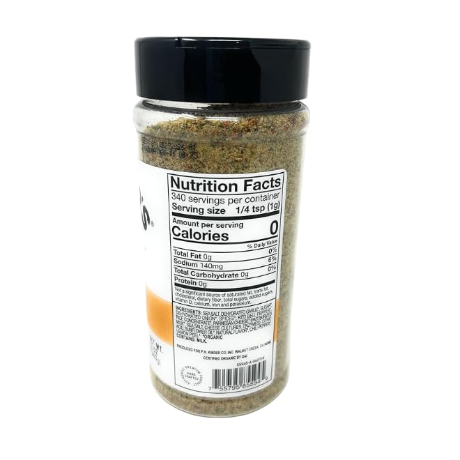 Garlic Parmesan Seasoning, 9.1 oz (9.1 Ounce (2 Pack))