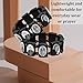Catholica Shop Catholic Stretch Bracelets with Assorted Black & White Images of Saints, Jesus and Mary for Men & Women - B&W Large