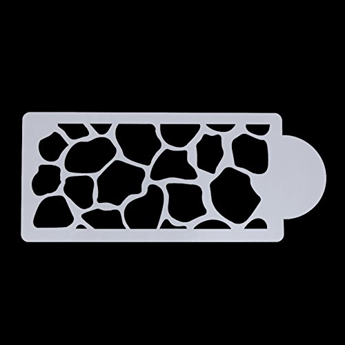 Whitelotous Different Patterns Cake Cookie Fondant Side Baking Stencil Wedding Decor Mold Tool (Type A) #TOP3