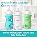 Joxodak 3 Pack Silicone Sleeves for Philips Avent Natural Bottle, Food Grade Silicone Anti Breakage Baby Bottles Holder, Compatible with Philips Avent Glass Natural Baby Bottle 8oz