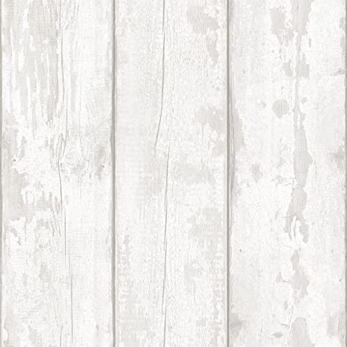 Arthouse 694701 Grey Washed Wood Papier peint Cover