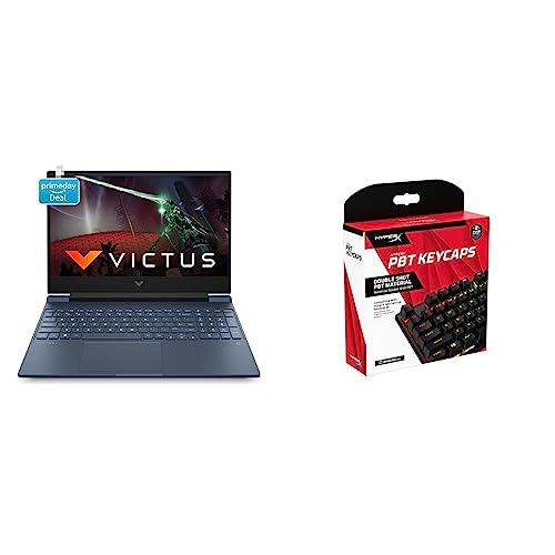 Image of HP Victus Gaming Laptop 12th Gen Intel Core i5-12450H 15.6 inch(39.6 cm) FHD IPS Gaming Laptop & PBT Keycaps - Full Key Set - Black [US]