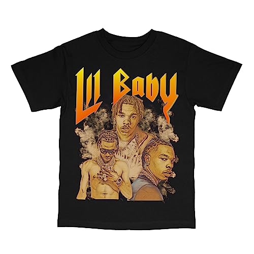 BLNKLV Drip Too Hard Baby 4 Pockets Vintage Style T-Shirt (as1, Alpha, x_l, Regular, Regular) Black