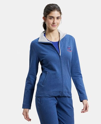 Image of Jockey Women's CottonSolid Regular Standard Length Jacket