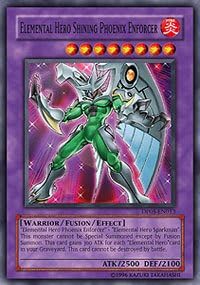 Yu-Gi-Oh! - Elemental Hero Shining Phoenix Enforcer (DP05-EN013) - Duelist Pack 5 Aster Phoenix - 1st Edition - Super Rare