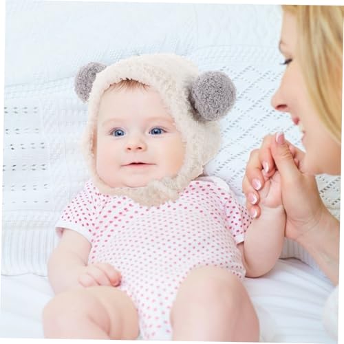 FRCOLOR Winter Beanie Hat Stylish Knit Cap with Ear Flaps for Newborns and Warm and Design for Boys and Cold4