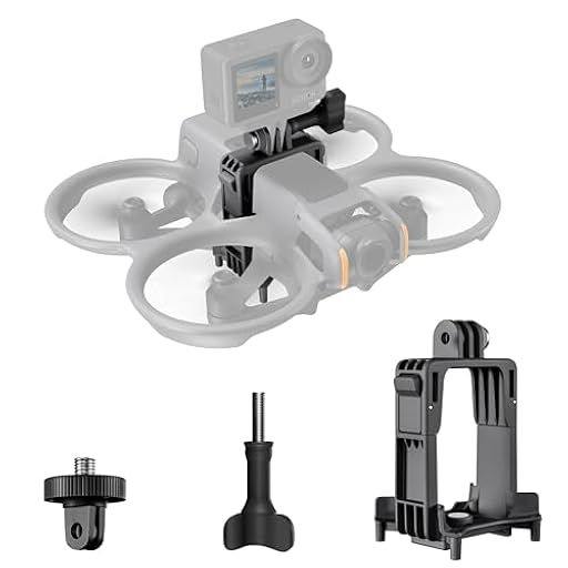 Avata 2 cámara de Montaje de extensión de Transporte de Montaje con Adaptador de Tornillo de 1/4 para dji Avata 2 Accesorios,Adecuado para Action5 Pro,para Gopro,Drone Soporte de la cámara | Ya disponible en tu tienda friki favorita! En mundofriki.es! Avata 2 cámara de Montaje de extensión de Transporte de Montaje con Adaptador de Tornillo de 1/4 para dji Avata 2 Accesorios,Adecuado para Action5 Pro,para Gopro,Drone Soporte de la cámara | Ya disponible en tu tienda friki favorita! En mundofriki.es!
